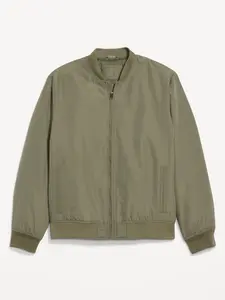Old Navy Men's Water-Resistant Zip Bomber Jacket Old Navy Men's Water-Resistant Zip Bomber Jacket
