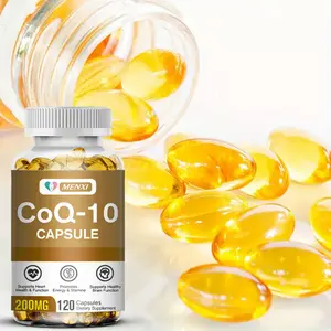 High Absorption CoQ10 with Bioperine 200mg Heart Health & Energy Production Coenzyme Q10 Vitamins and Supplements Non-GMO, Gluten & Soy Free, Vegan 120 Count