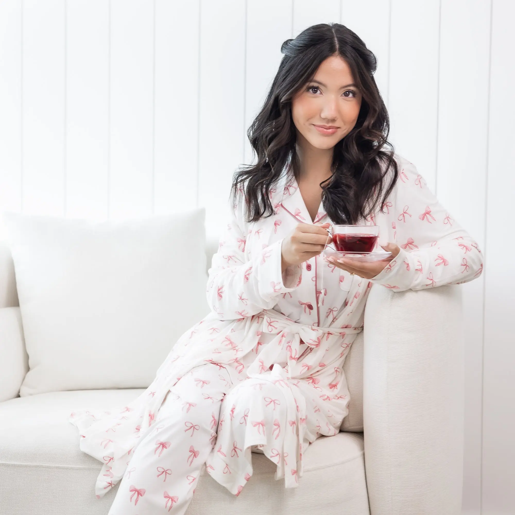 Women’s Lounge Robe in Bow