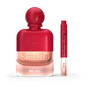 Red Hot - 10ml + 50ml Perfume Set - Black Pepper, Raspberry + Smoked Papyrus