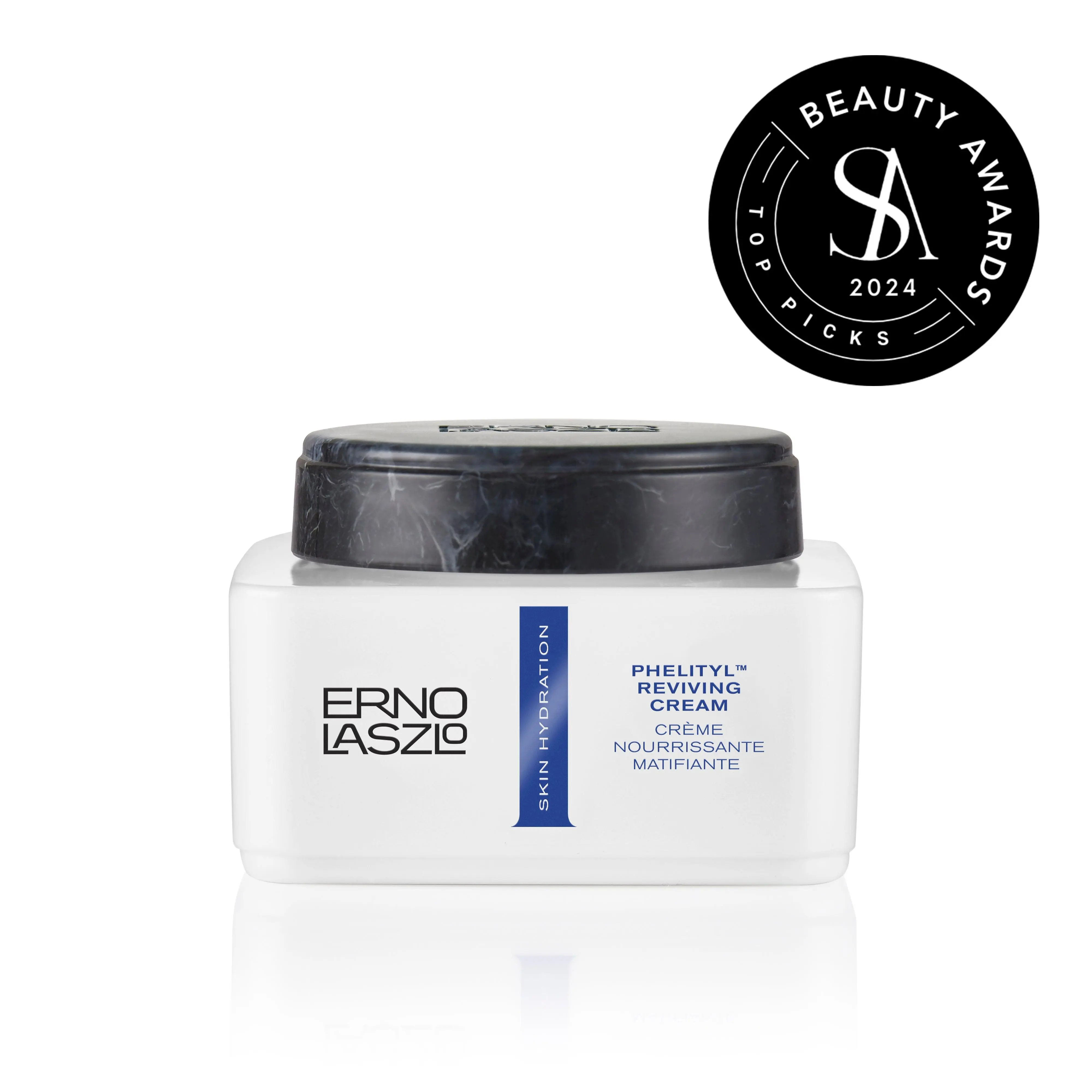 Erno Laszlo Phelityl Reviving Cream, Morning to Night Moisturizer with Ceramides for Oily Skin, Skin Barrier Repair with Oil Control for a Smooth, Matte Finish, Moisture, Makeup Prep, Hydrating