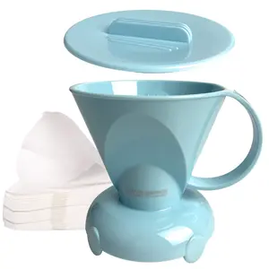 Clever Dripper® Pour Over Coffee Maker Macaron Blue Hassle Free Ways Brew Coffee