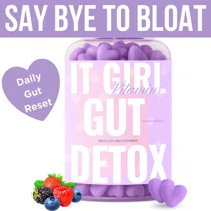 Gut Detox Gummies for Women with Probiotics Prebiotics and Digestive Enzymes