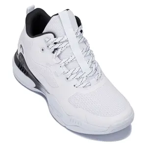 CALTO - Q394 - 3 Inches Taller (White/Black) - Basketball High-Top Sneakers