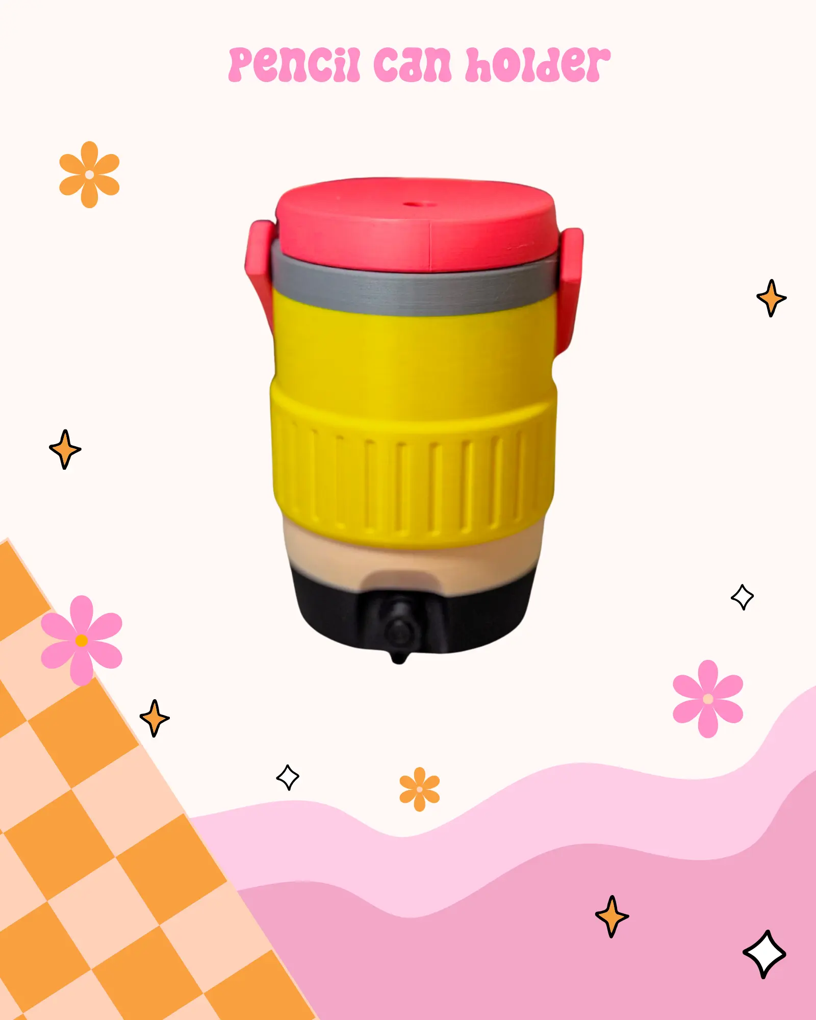 Teacher Pencil Drink Sleeve | Teacher Appreciation Gift | Insulated Pencil Can Holder | Cute Teacher Cup Cover | Back to School Teacher Gift