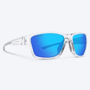 Azure Hues | Seafarer Series - Polarized sunglasses with UV400,  Triple-Coated Scratch Resistance, Oleophobic & Saltwater Coating for Anti-Corrosion and Adaptive Nose Pads for custom fit