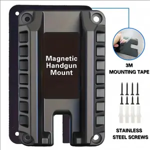 Multi Scene Gun Magnetic Bracket Quick Pull Gun Magnetic Clip Car Mounted Handgun Bracket Adjustable Magnetic Car Gun Holster