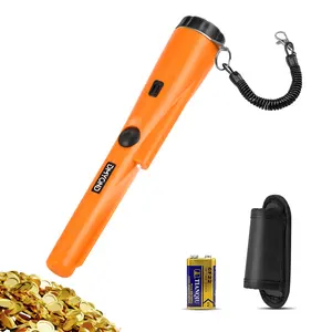 Dmyond Metal Detector Pinpointer - High Sensitivity 360° Detection - Partial Waterproof Professional Handheld Pin Pointer Wand - Search Treasure Pinpointing Finder Probe for Adults, Kids