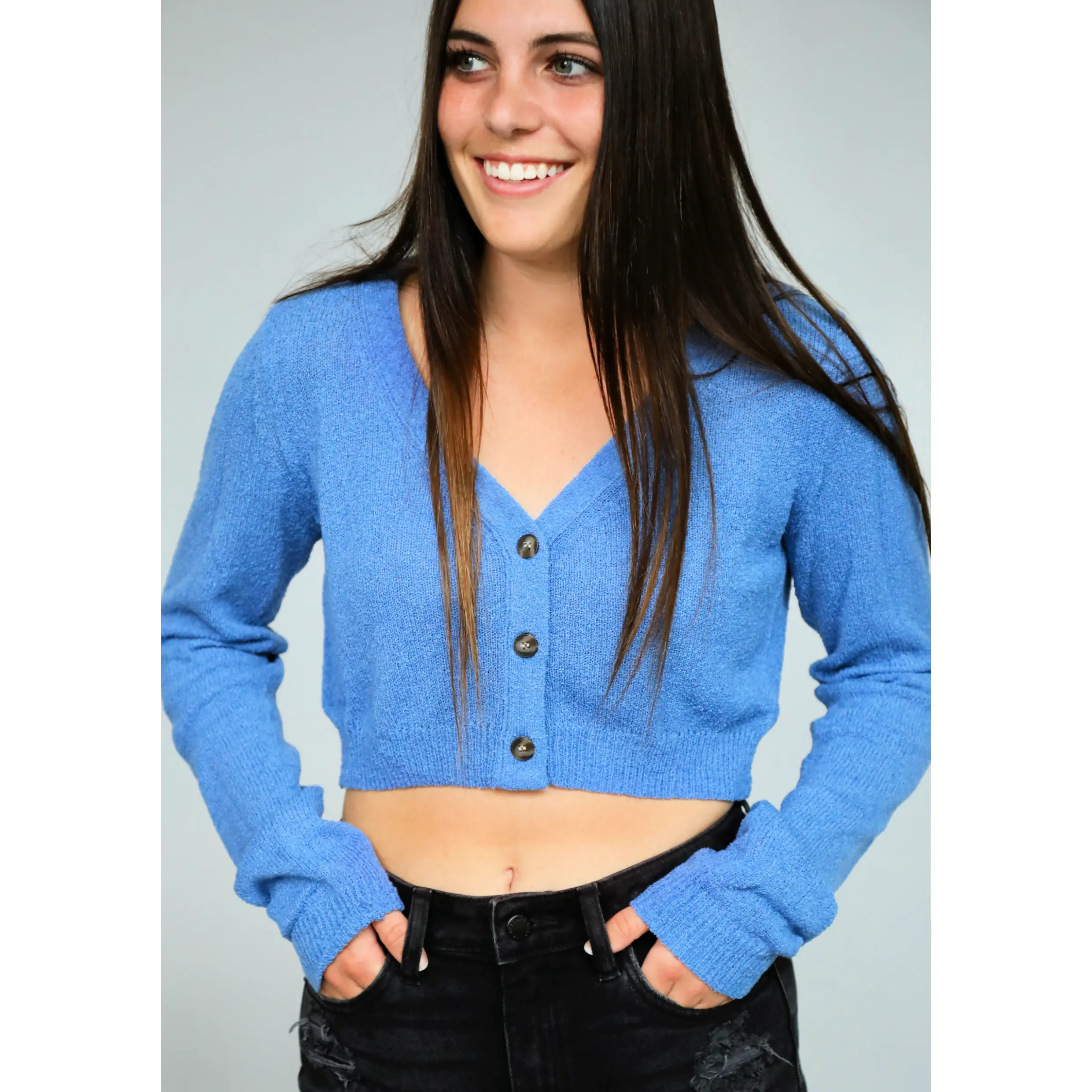 SUSI CARDIGAN (Blue)