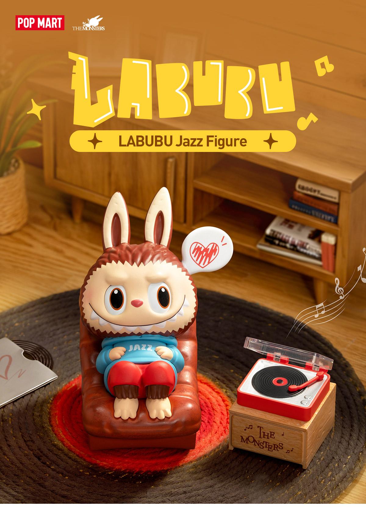 (Iris1035) POP MART LABUBU Jazz Figure