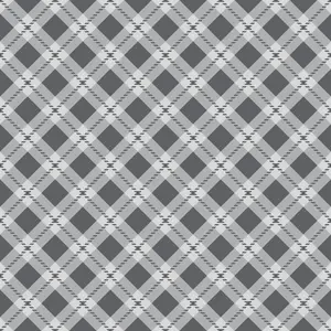 Mint Grey and White Plaid Pattern 15 Quilting Cotton Fabric