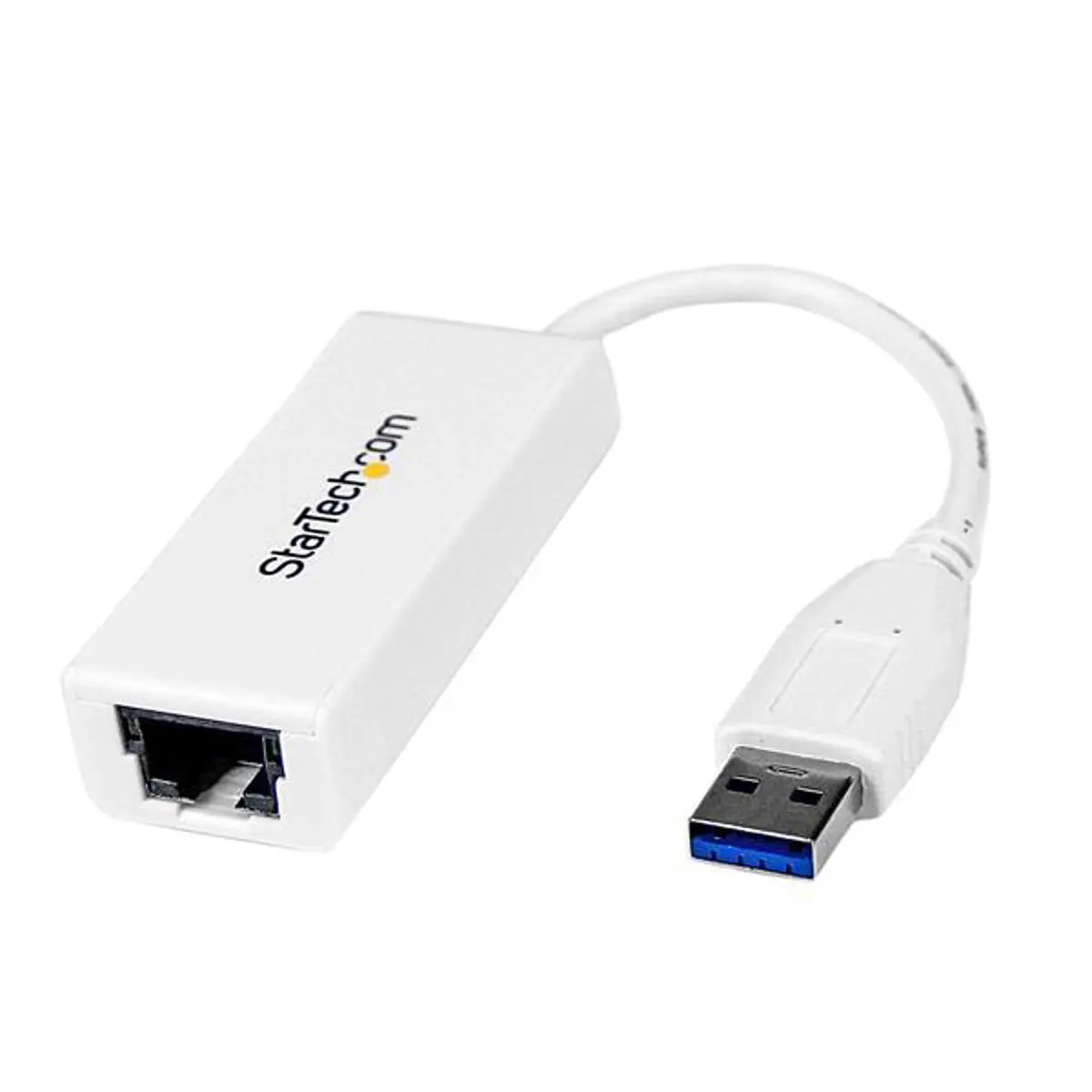 StarTech USB 3.0 to Gigabit Ethernet NIC Network Adapter, White
