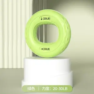 Silicone Hand Strengthener Grip Ball & Ring - 5-Finger Strength Training Equipment for Rehabilitation Exercises