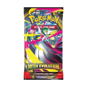 Pokemon Mega Evolution Trading Card Game - 10 Additional Game Cards for Collectors and Enthusiasts