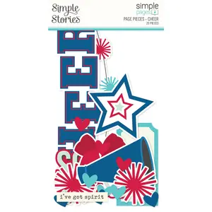 Simple Pages Page Pieces - Cheer