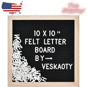Felt Letter Board with 294 Letters Felt Letter Board with 294 Letters
