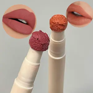 HERORANGE Velvet Matte Lip Gloss: A velvety texture lip gloss that glides on smoothly with vibrant color. A matte cushion lip cream that's long-lasting and smudge-proof, suitable for all skin types. A must-have gift for Valentine's Day and Mother's Day.