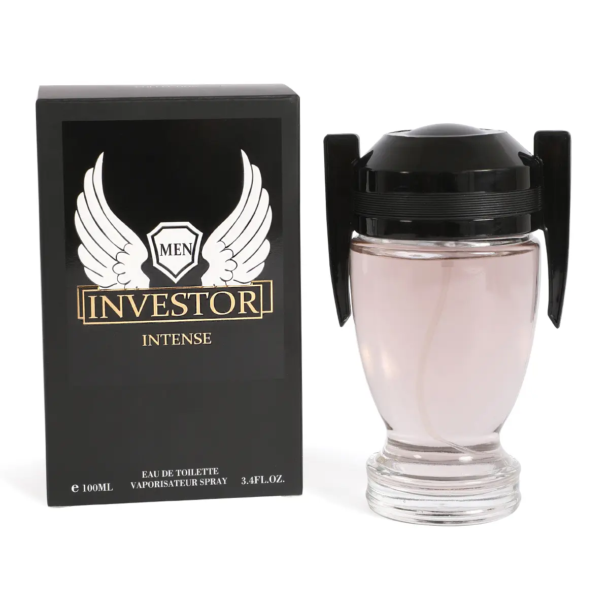 Investor Intense Eau de Toilette Spray Cologne for Men 100ml/3.4fl.oz. - Fragrance for Men