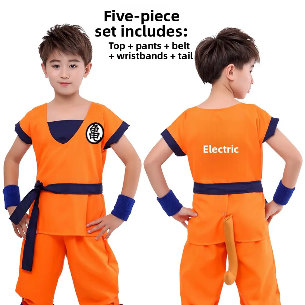 Turtle Costume - Five-piece set (top + pants + bel