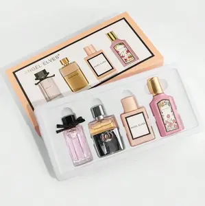 Caja de regalo de perfume para mujer 4 en 1, 30 ml x 4. Un setde fragancias con una fragancia duradera a un precio asequible.Un regalo de cumpleaios perfecto para madres, novias y mejoresamigas.