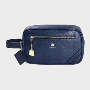 Signature Essential Toiletry Bag in Navy