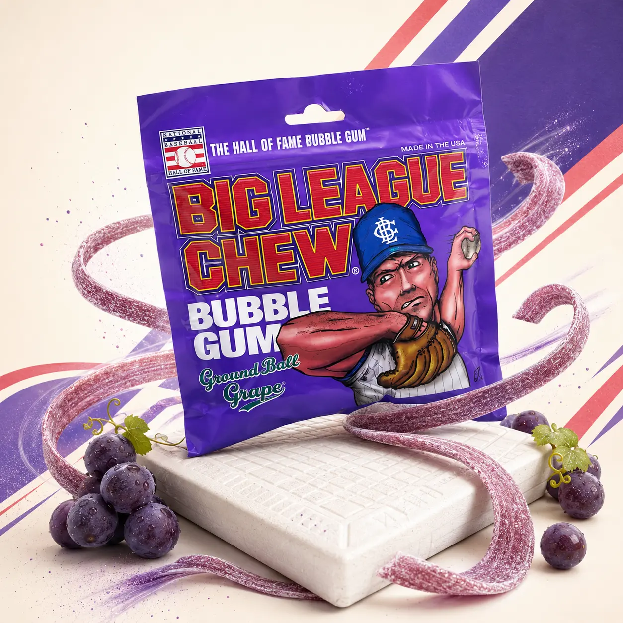 Big League Chew Grape 12 ct. Big League Chew Grape 12 ct.