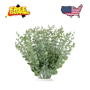 38pcs Artificial Eucalyptus Stems