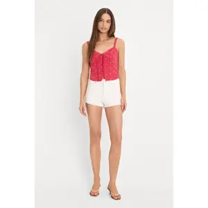 DOLLY GOOD GIRLFRIEND CHEEKY SHORTS | VINTAGE WHITE