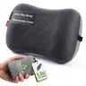 Hikenture Self Inflating Camping Pillow - Removable Washable Polyester Cover, Antileak TPU Layer, Detachable Elastic Straps Stay Put, Ultralight Compact Neck Lumbar Support for Backpacking Hiking Gear, Pillows for Sleeping