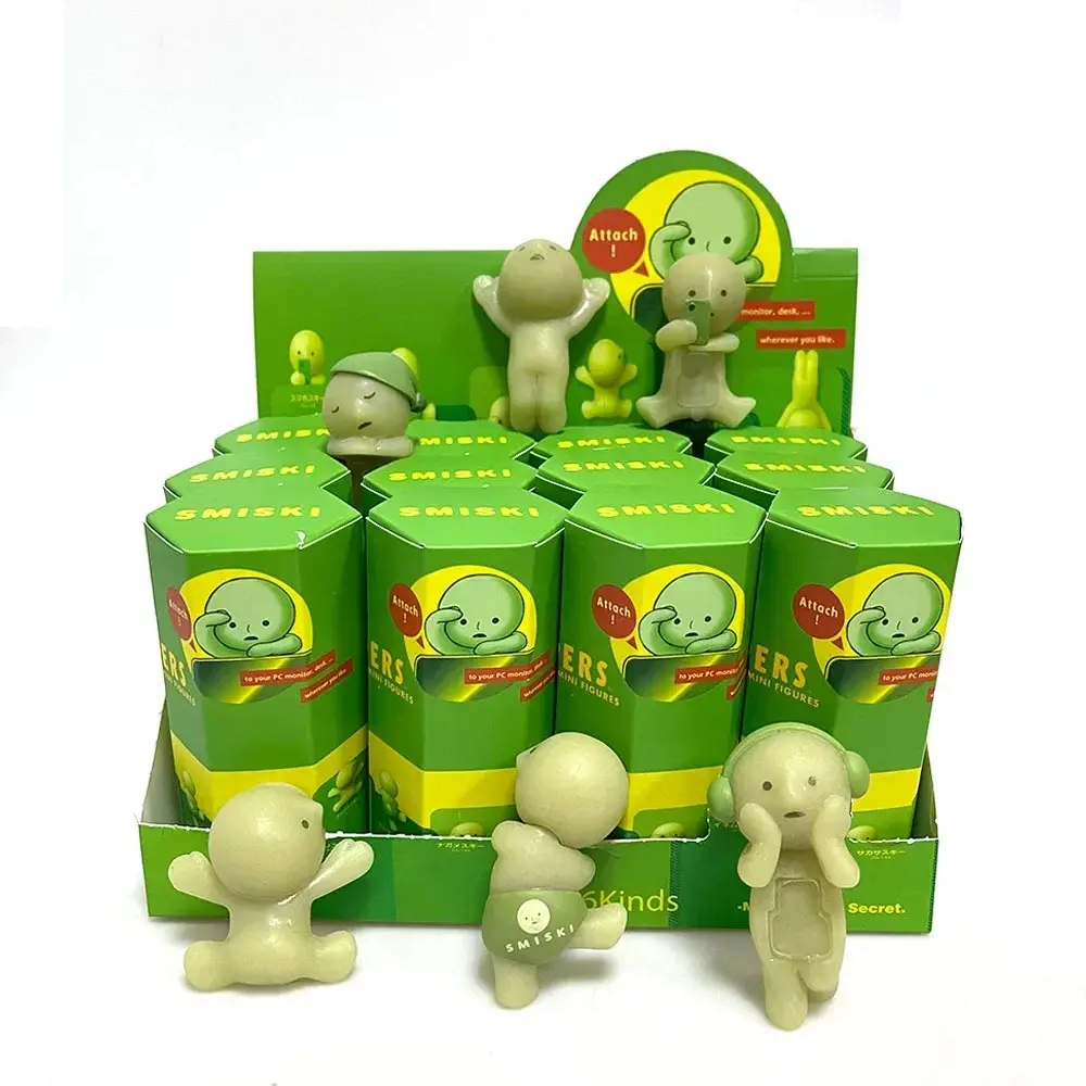 Smiski Hipper Party Series Mini Figure Blind Box Toys, Collectible Dolls for Gifting and Decoration