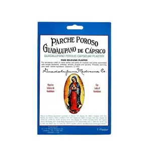 Parche Poroso Guadalupano Capsico (1ct) – Parche de Uso Externo con Sensacion de Calor
