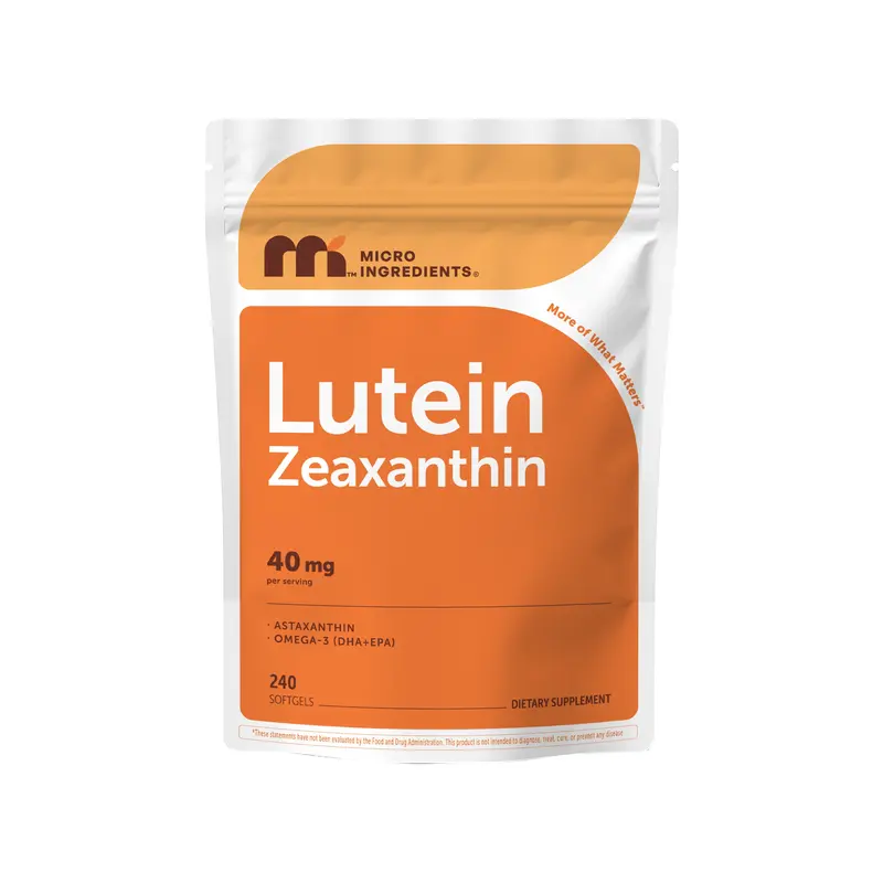 Micro Ingredients Lutein & Zeaxanthin Softgels