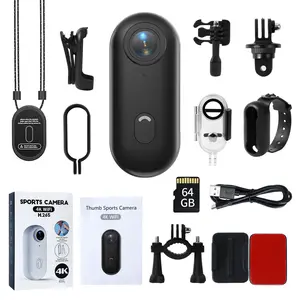 NUISK Mini Action Camera  Waterproof IPX7 Magnetic Mount for Pets & Cycling with 110° Wide-Angle Lens Photography Camera Gear Anti-Shake TikTokShopJumpstartSale