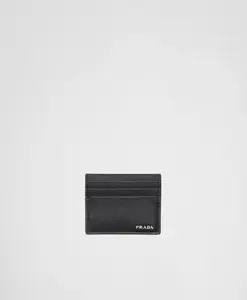 Pre-owned PRADA Leather Small Leather Goods Card Horder Leather