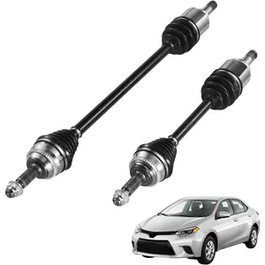 VEVOR CV Axle Shaft Assembly, 2 Pieces Front Left Right (Driver and Passenger Side), Automotive Replacement CV Joint Axles Pair Compatible with 2003 - 2022 Toyota 4Runner, Alloy Steel Carbon SteelVEVOR Super Brand Day