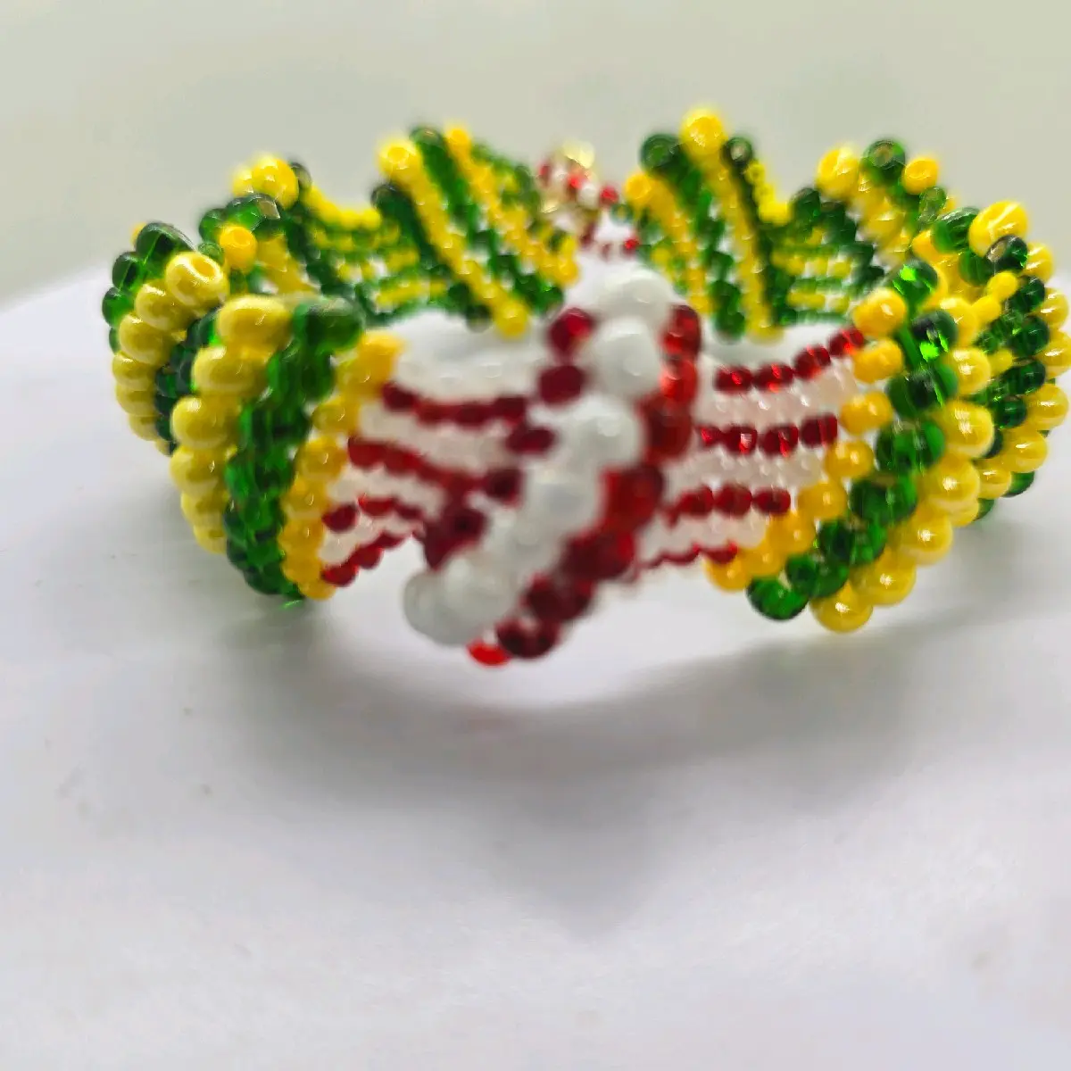Elegant Orula Bracelet with Guardian Angel, Yoruba Religious Jewelry Accessory, Fashionable Bracelets, Cute Couple Gifts