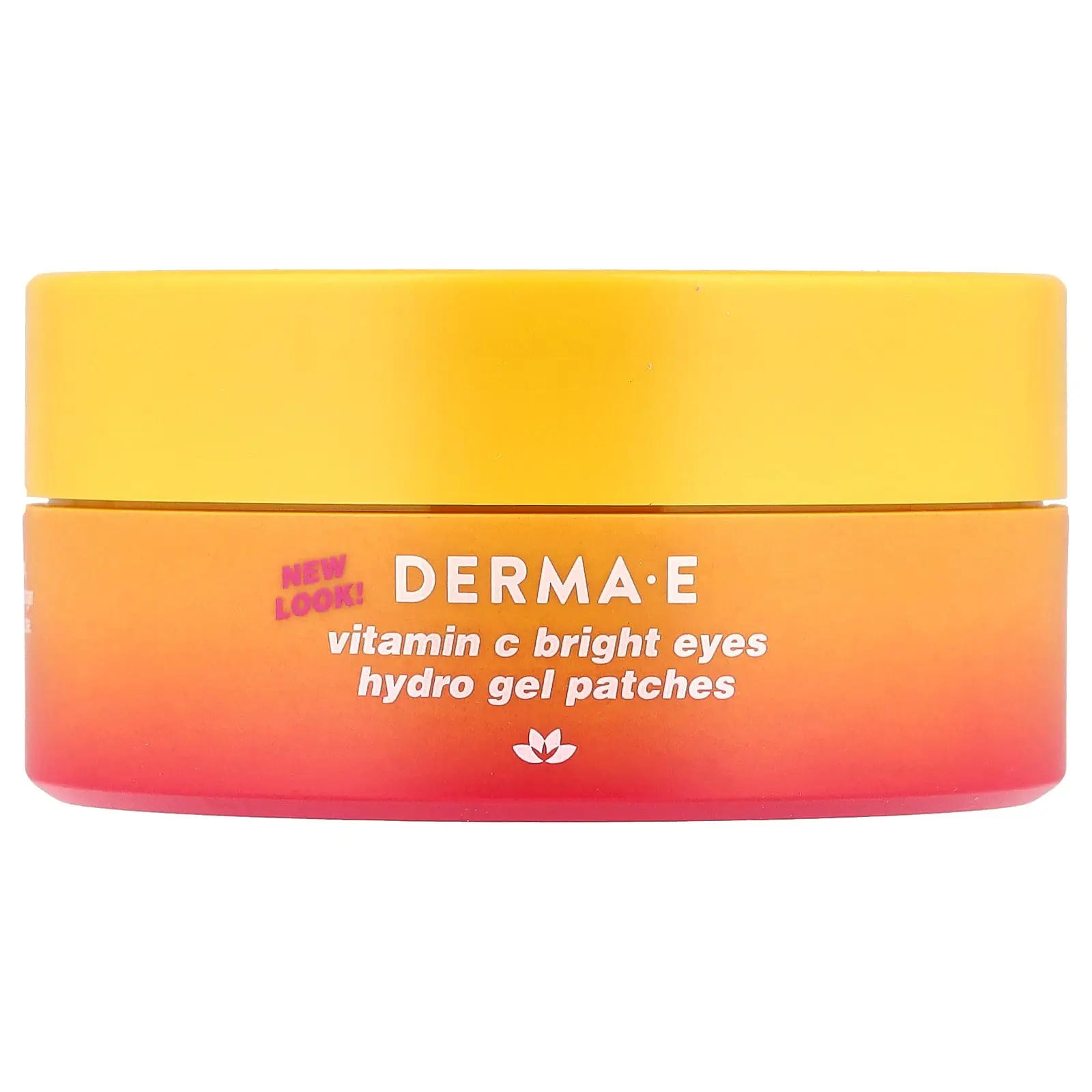 DERMA E Vitamin C Bright Eyes Hydro Gel Patches, For All Skin Types, 60 Gel Patches