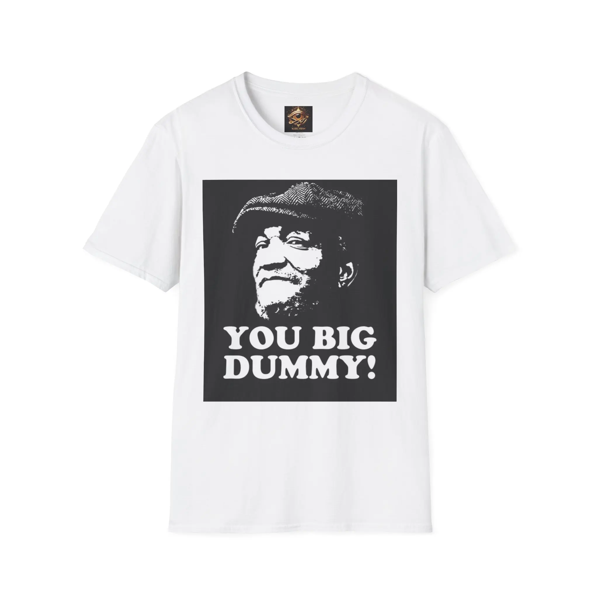 You Big Dummy portrait T-Shirt | Vintage comedian face tee