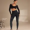 Fanka RecoverEZ Leggings (Reversible Wear)- Stretchy High Waist Compression Garment Leggings, Graduated Compression for Circulation Boost, Muscle Recovery Support, Athleisure Wear,summerwins