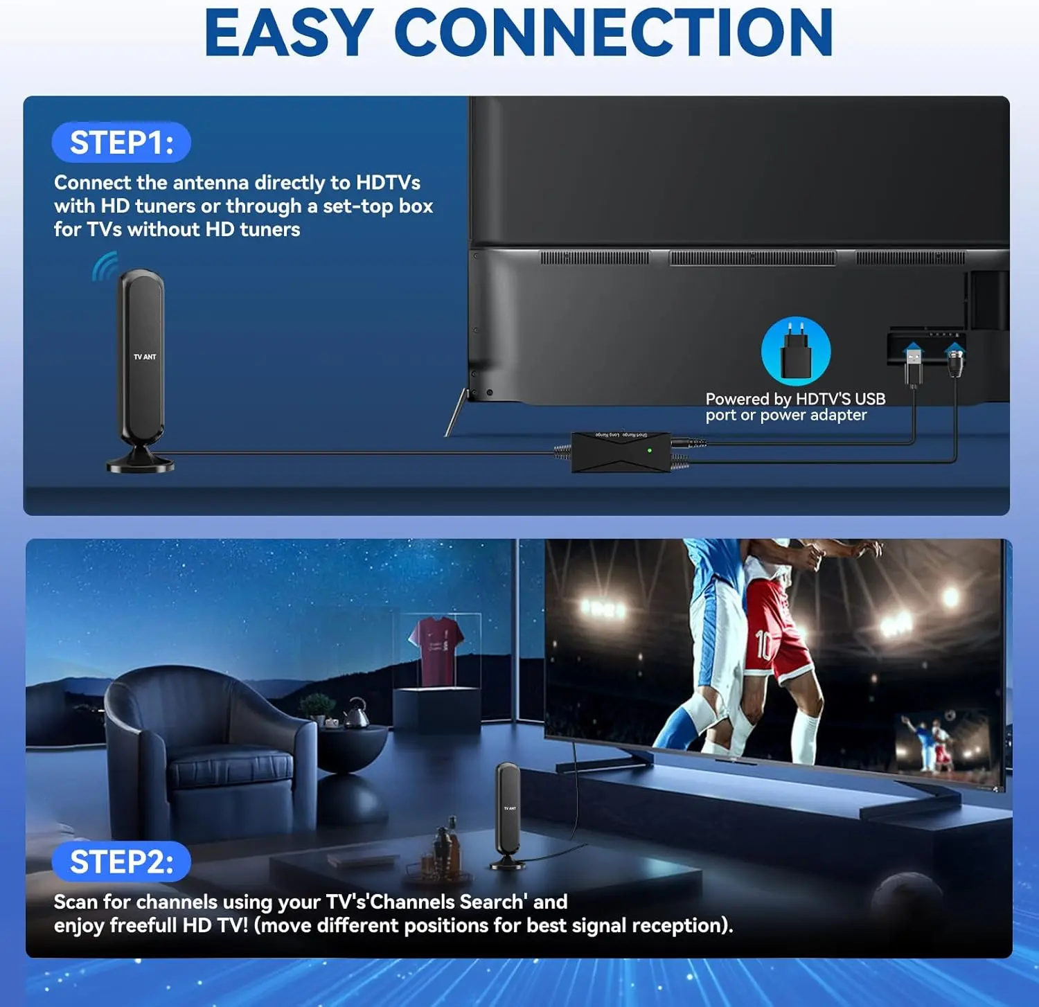 TV Antenna for Local Channels,TV Antenna Digital HD Long Range Reception for Local Channels 4K 1080P with Amplifier Signal Booster 15ft Long Cables Antenna for Smart TV Spring sales SummerVibes - TikTok TV Antenna for Local Channels,TV Antenna Digital HD Long Range Reception for Local Channels 4K 1080P with Amplifier Signal Booster 15ft Long Cables Antenna for Smart TV Spring sales SummerVibes - TikTok