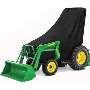 Tractor Cover Waterproof Compatible with Kubota,,Mahindra, Bobcat,Compact Tractor Cowling Cover Tractor Accessories Large (Large Cover)