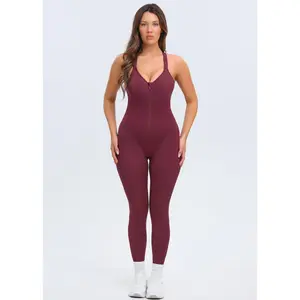 SaunaSculpt Open-Back Jumpsuit