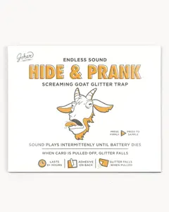 Hide & Prank Goat Glitter Trap