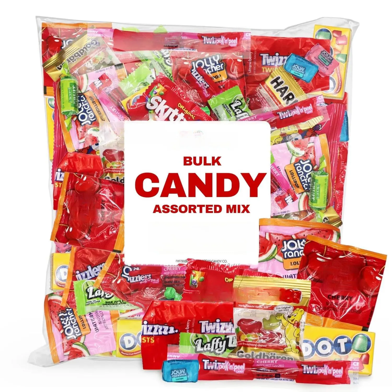 Bulk Assorted Candy Mix Individually Wrapped - 3 lb Candies Variety Pack, Candy Favors, School Snacks & Office Treats Halloween Candy
