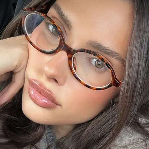 Vintage Oval Frame Eyeglasses, Blue Light Blocking Eyeglasses for Women & Men, Perfect for Work, Study and Daily Wear