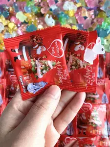 20pcs/50pcs Red Surprise Resin Blind Bags,Cute Christmas Mini Animals,Luminous Resin Ornaments,Creative Decorations, Mysterious Blind Bags, Can Be Used As Micro Landscape Decorations, Suitable For Surprise Gifts For Family, Friends, Lovers And Classmates