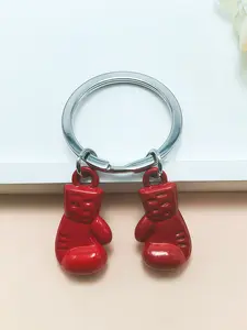 Creative Boxing Glove Keychain, Unique Design Accessory, Perfect Gift Idea, Durable & Stylish, Ideal for Sports Enthusiasts