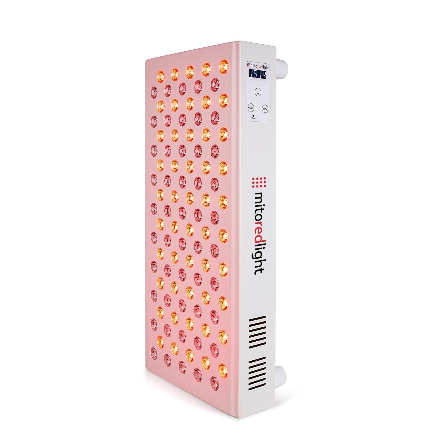 Mito Red Light – MitoMID 2.0 Red Light Panel – Red Light Therapy for Face and Neck – Red Light & Near Infrared Red Light Therapy – at-Home Red Light Therapy for Body
