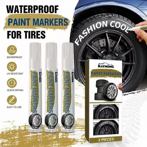 Rayhong Paint Markers, Small Portable Waterproof Quick-Drying Drawing Marker For Cars Doodle Pen