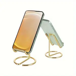 Desktop Phone Holder, 1 Count Universal Desktop Phone Stand, Desk Organizer for Home Office, Universal Desktop Reading Stand for Phone & Book, Cell Phone Stand